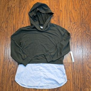 Hooded Caslon sweatshirt